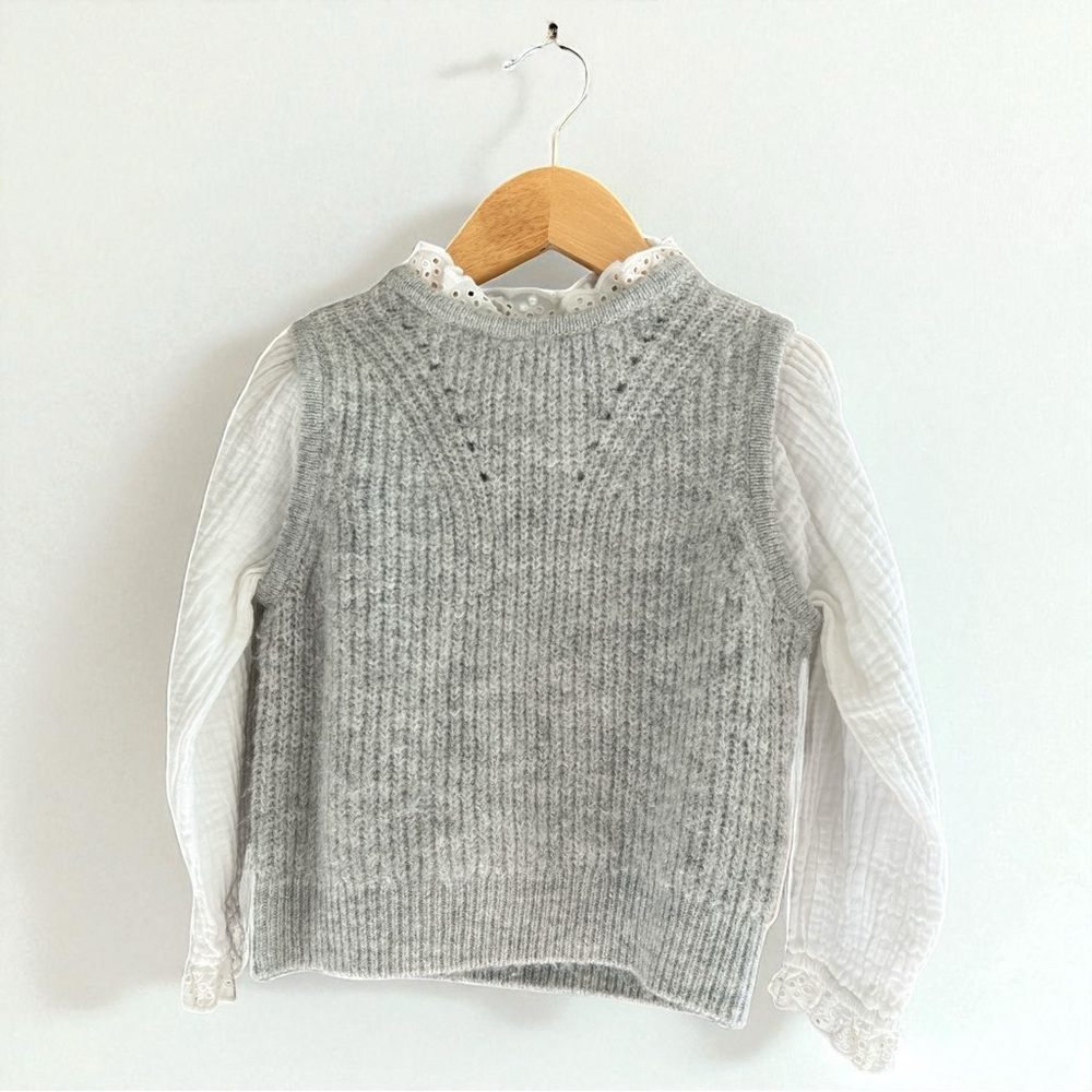 Zara kids Toddler COMBINATION Knit Sweater